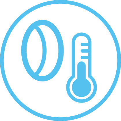 Haier Adjustable Freezer Compartment Range Icon - Blue Biomedical Icon Png (419x419)