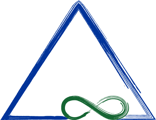 I Am A Triangle - Iaat Iaat Round Ornament (550x550)