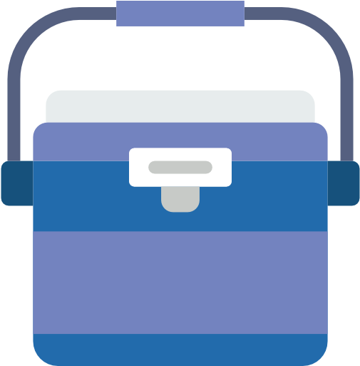 Freezer Free Icon - Cooler Vector Png (512x512)