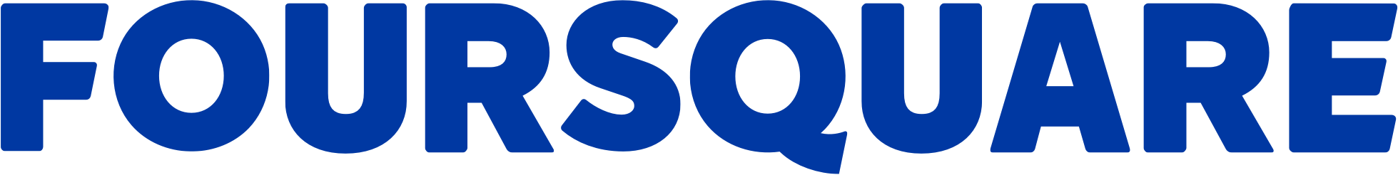 Foursquare Logo Company - Foursquare (1959x246)