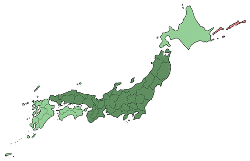 Japan Skiing Prefectures - Japan (550x329)