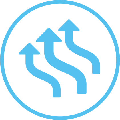 Haier Air Cooling Icon - Airflow Symbol (420x419)