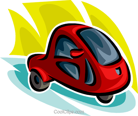 Cars Of The Future Royalty Free Vector Clip Art Illustration - Cars Of The Future Royalty Free Vector Clip Art Illustration (480x404)