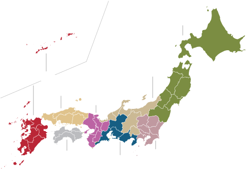 Enjoy Your Journey In Japan - Japan Map (500x386)