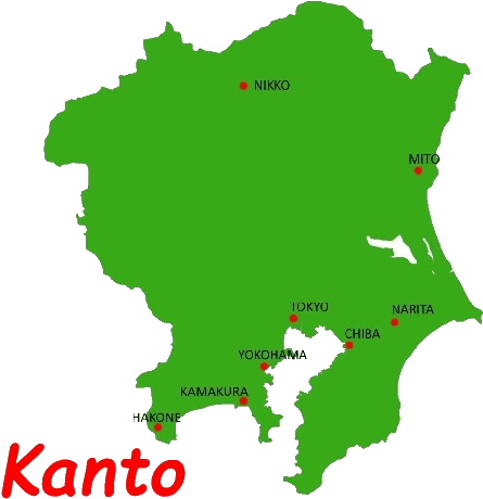 Hokkaido Map Icon Tohoku Japanese Paper Map Kanto Map - Tokyo Outlined On Map (500x485)
