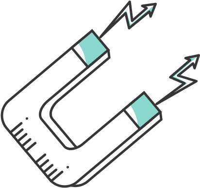 Magnet Vector Illustration - Vector Graphics (550x550)