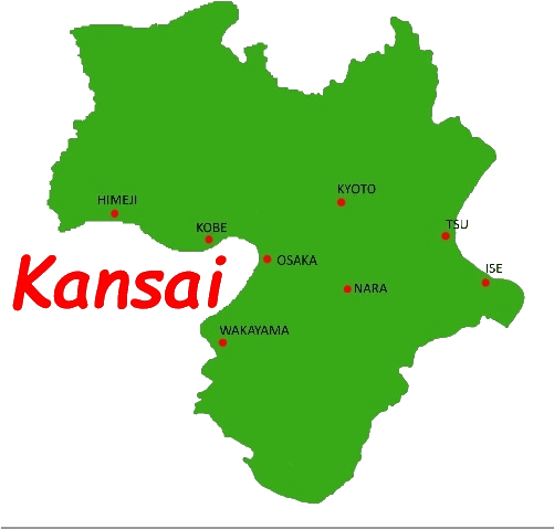 Kansai Map Icon - Mapa Brasil Verde (500x492)