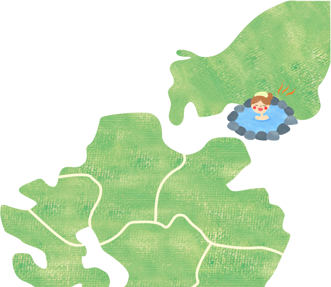 －hot Spring Areas Near Fukuoka, Chosen As One Of "the - Hot Spring (1306x1019)