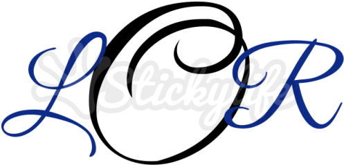 Script Monogram - Calligraphy (940x587)