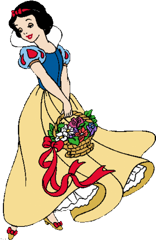 Snow White And The Seven Dwarfs Wallpaper Called Snow - Clipart Snow White (329x500)