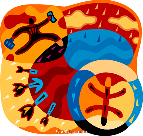 Man Running In The Rain With Flowers Royalty Free Vector - Illustration (480x457)