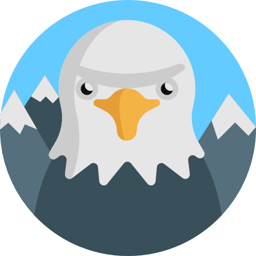 Eagle Free Icon - Bald Eagle (512x512)