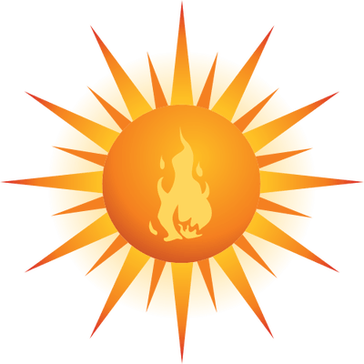 Sun With White Background (400x400)