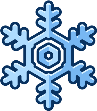 Ice, Cold, Snowflake, Snow, Christmas, Winter Icon - Multiplication Icon (512x512)