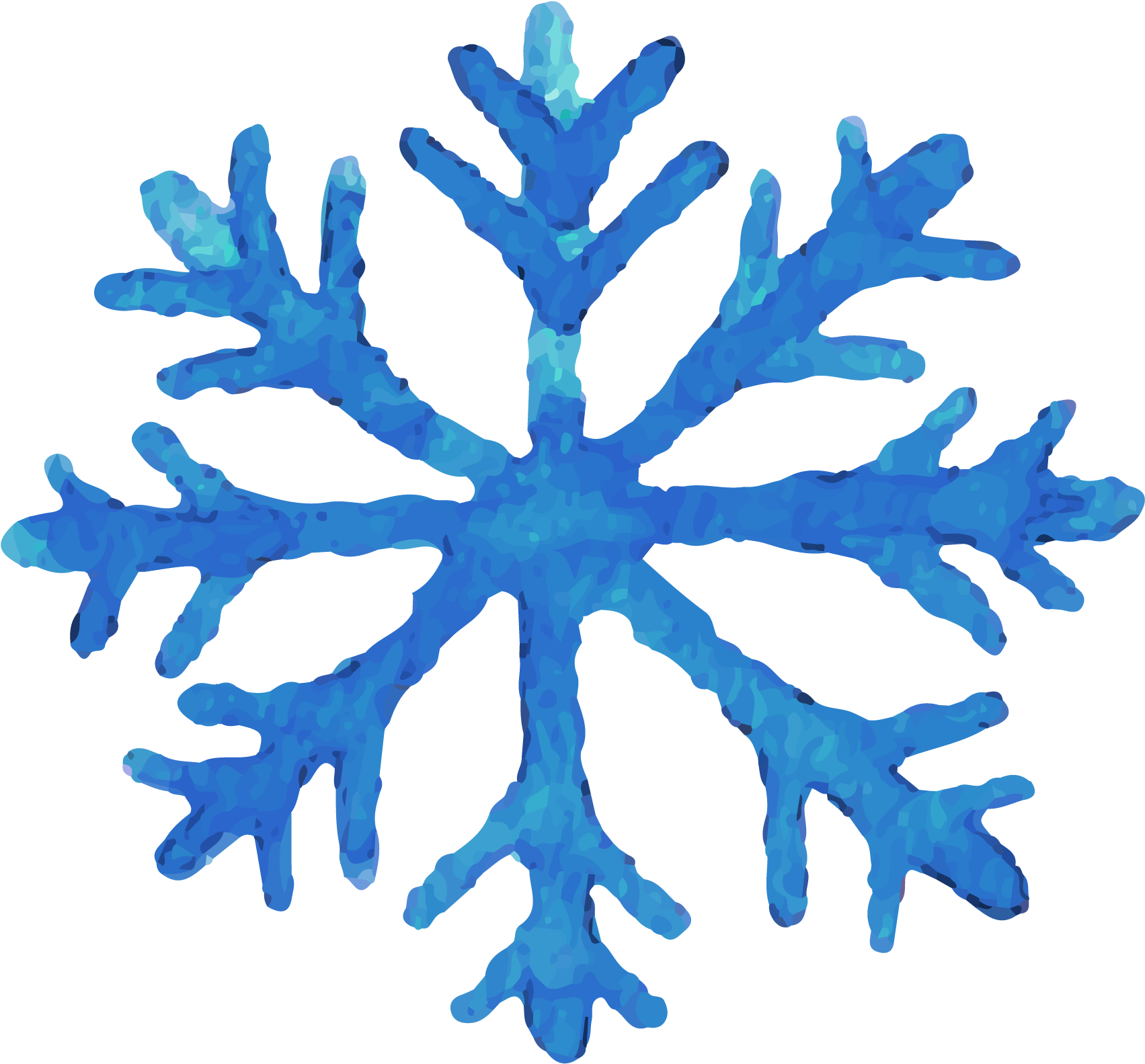Snowflake Symbol Icon - Prosper Ladies Association Logo (2000x2000)