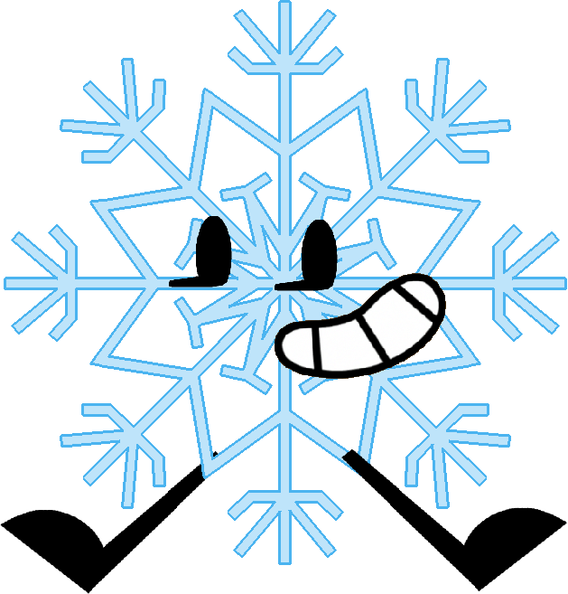 Snowflake - Bfdi Snowflake (629x657)