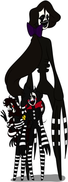 Just Had The Feeling To Draw My Puppet Beans As Actual - Five Nights At Freddy's (295x750)