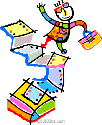 Climbing A Mountain Of Paperwork Royalty Free Vector - Climbing A Mountain Of Paperwork Royalty Free Vector (390x480)