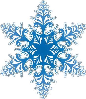 Snowflake Ornate - Free Clipart Snowflakes (400x400)