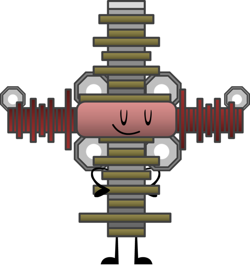 Mega Nut N Bolt By Planetbucket22 - Nut (1024x1088)