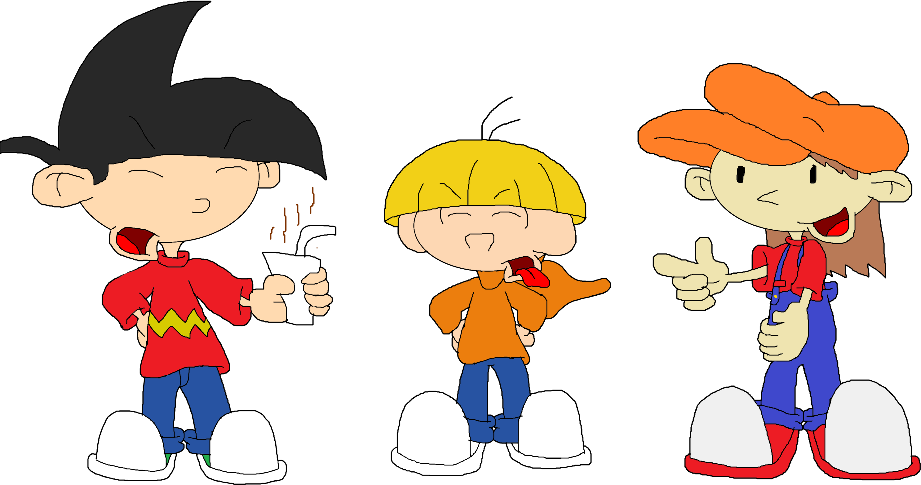 Shiftythedingoman Gift Art - Cartoon (3101x1652)