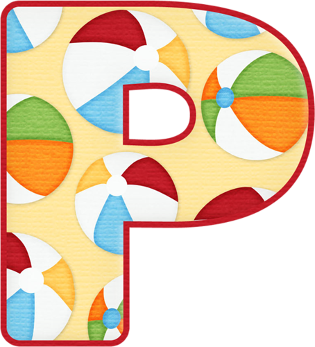 1ajss Poolparty Alpha1png - Alphabet (454x500)