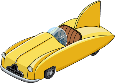 Fg Decoration Arrowcar - Antique Car (528x362)