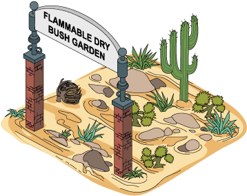 Decoration Flamabledrybushgarden Thumbnail V6@4x - Scale Model (460x460)