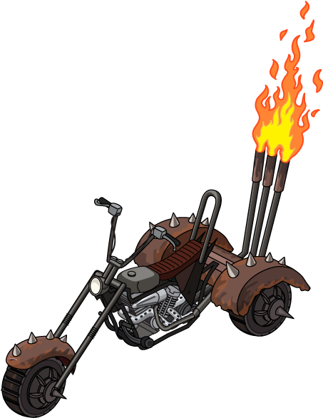 Fg Decoration Wartricycle - Tractor (608x700)