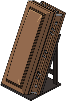 Fg Decoration Undertakercoffin - Home Door (400x417)