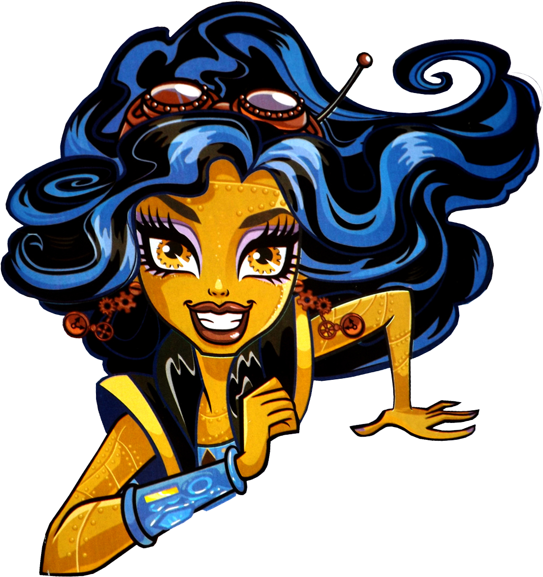 Robecca Steam Robecca Steam Is A Steam-powered Robot - Monster High Robecca Steam Draw (1099x1191)