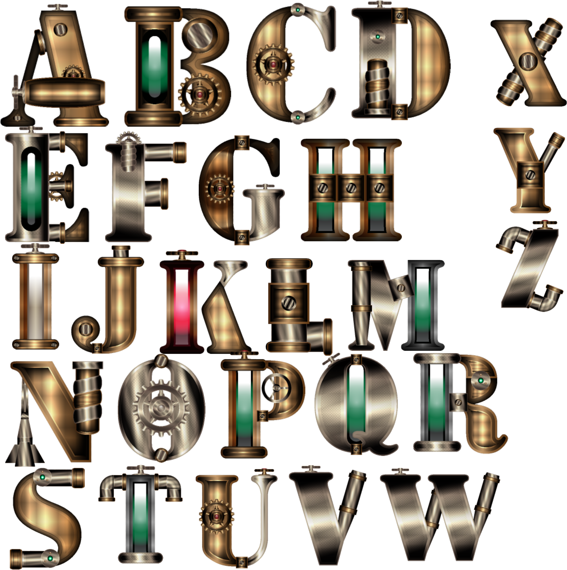 Steampunk Phf 1 Finished - Steampunk (2000x2000)