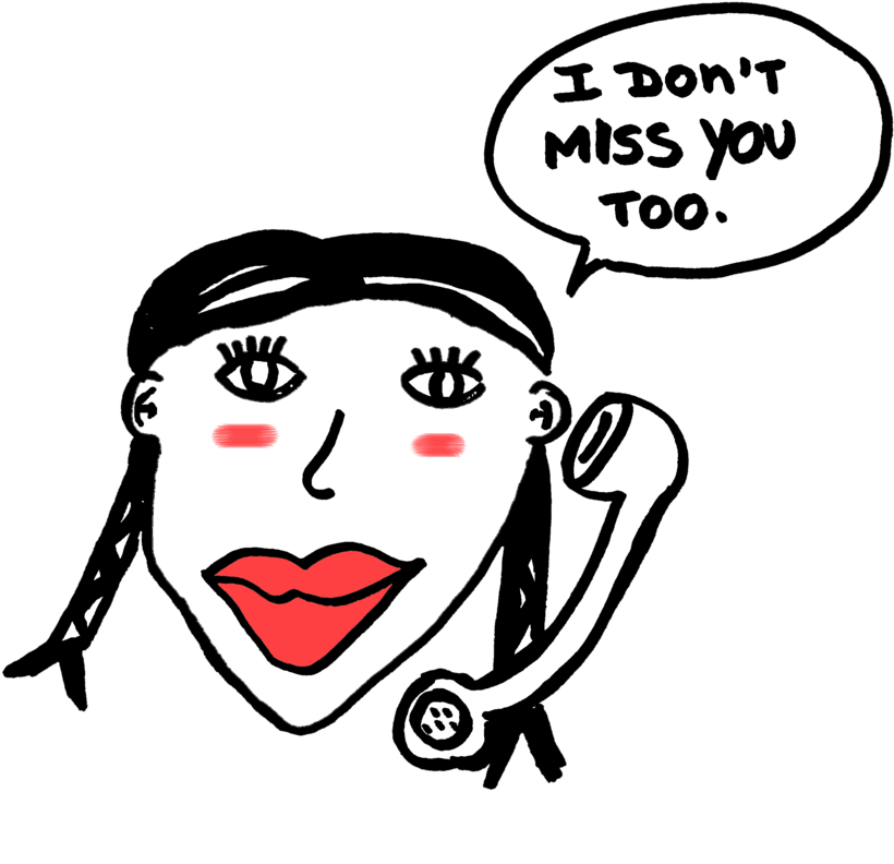 I Don't Miss U With Lips - I Don't Miss U With Lips (1000x1333)