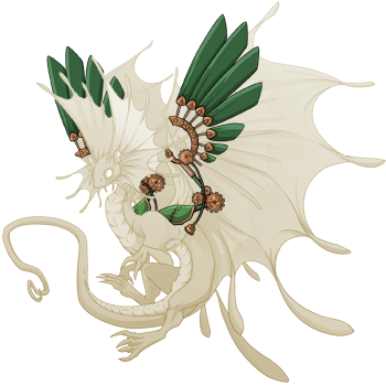 Copper Steampunk Wings Fae M - Portable Network Graphics (350x350)