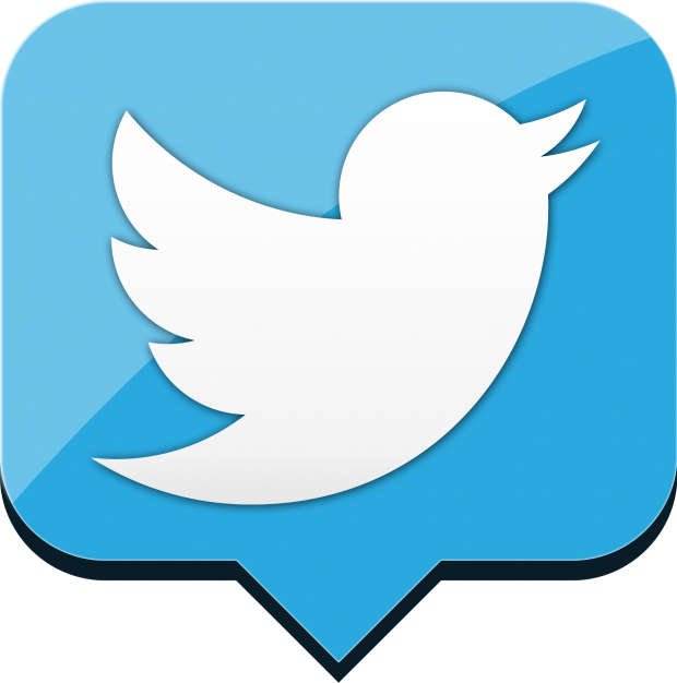 Pin It On Pinterest - Twitter Logo 2014 Png (620x626)