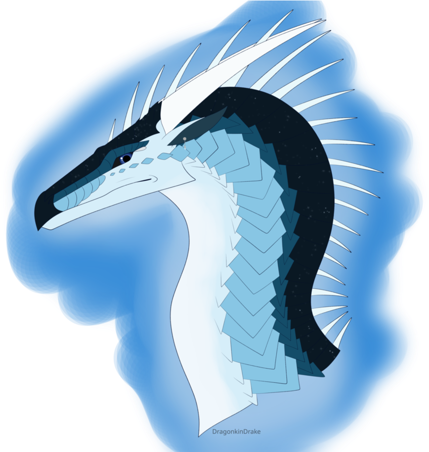 Frostbite-headshot By Dragonkindrake - Wings Of Fire (894x894)