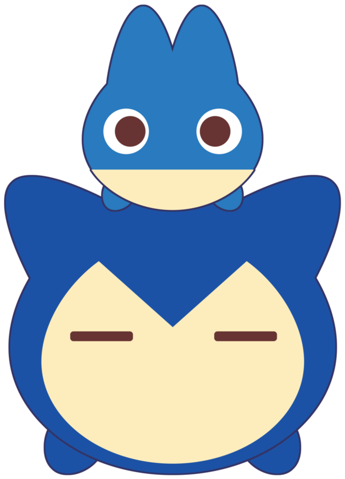 Snorlax And Muchlax Tsum Tsum - Tsum Tsum Pokemon Png (768x1041)