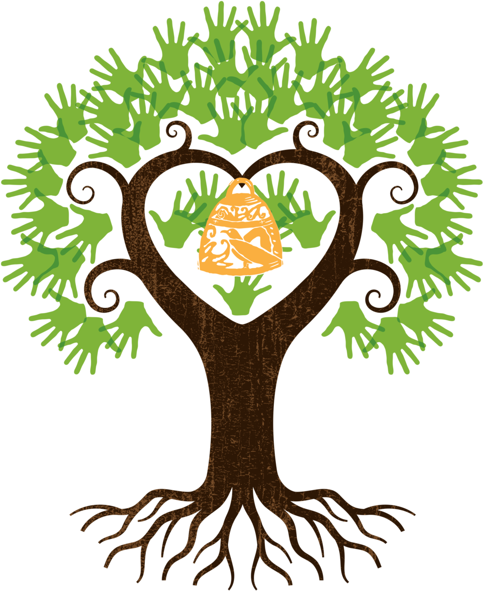 2017-18 Hanahau'oli Annual Fund - Heart Tree Roots Clip Art (1000x1250)