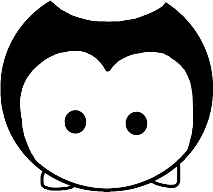 Tsum Tsum Version Of Bendy By Marcospower1996 - Bendy And The Ink Machine Tsum Tsum (800x743)