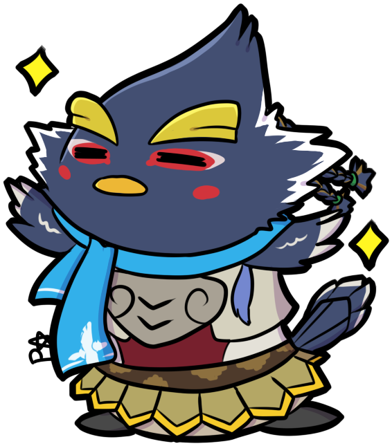 “@sonicmega Here Some Tsumtsum Revali ” See This Is - Cartoon (768x768)