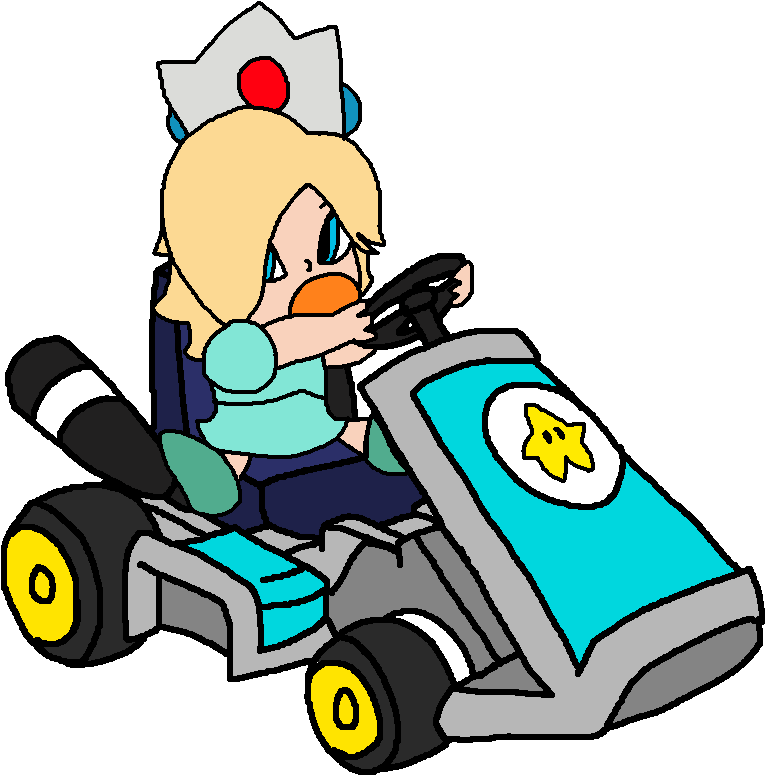 Mario Kart Art Day - Rosalina (812x803)
