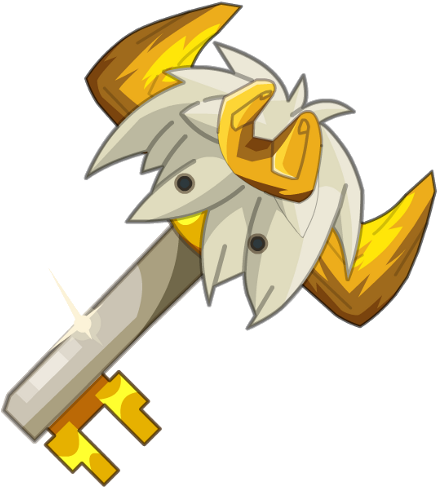 Royal Mastogob's Greenhouse Key - Cartoon (500x500)