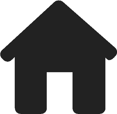 Greenhouse - Home Icon Png Black (512x512)