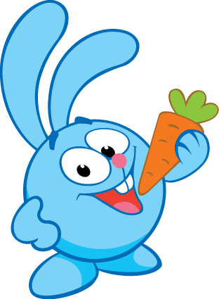 Let's Meet The Main Smeshariki Characters - Смешарики Рисунки Крош (312x425)