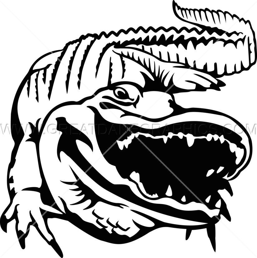 Gator - Illustration (825x830)