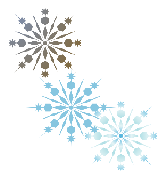 Snowflakes Png Clip Art - Clipart Snowflake Without A Background (552x595)