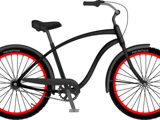 Cycling Clipart Beach Bike - Schwinn S1 Cruiser 2018 (640x480)
