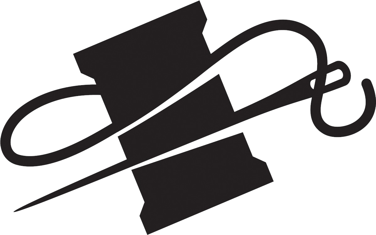 Sewing - Needle And Thread Vector (1201x751)