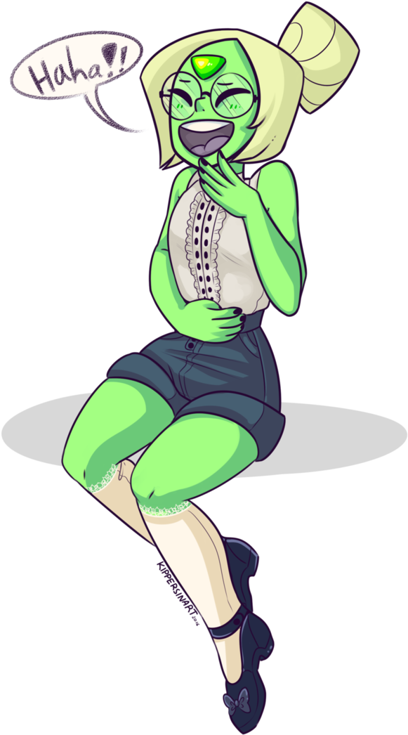 Hahaa Clothing Green Fictional Character Cartoon - Peridot (711x1123)