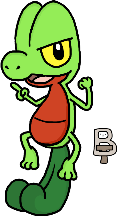 Reptile Cartoon Character Line Clip Art - Cartoon (950x950)